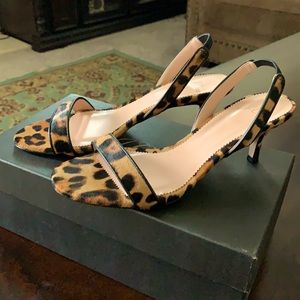 JCrew size 7 Hair-calf Sandals